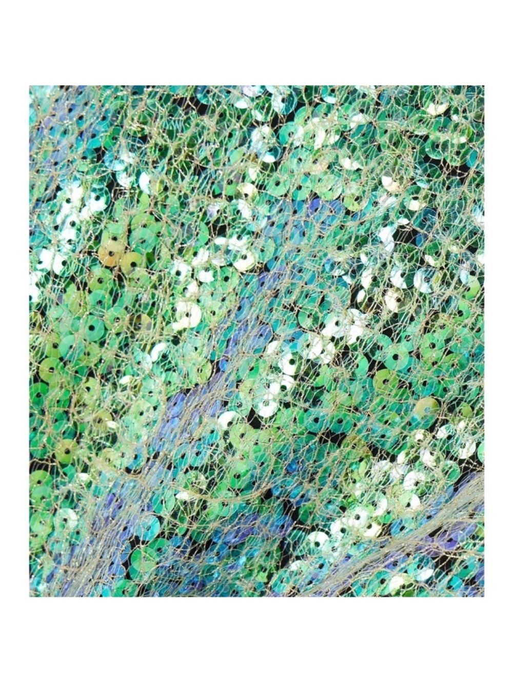 New! Helmut Lang Mirror Iridescent Sequin Mesh Mini Skirt - Picture 10 of 11
